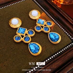 Medieval vintage earrings, women's earrings, designer craftsmanship